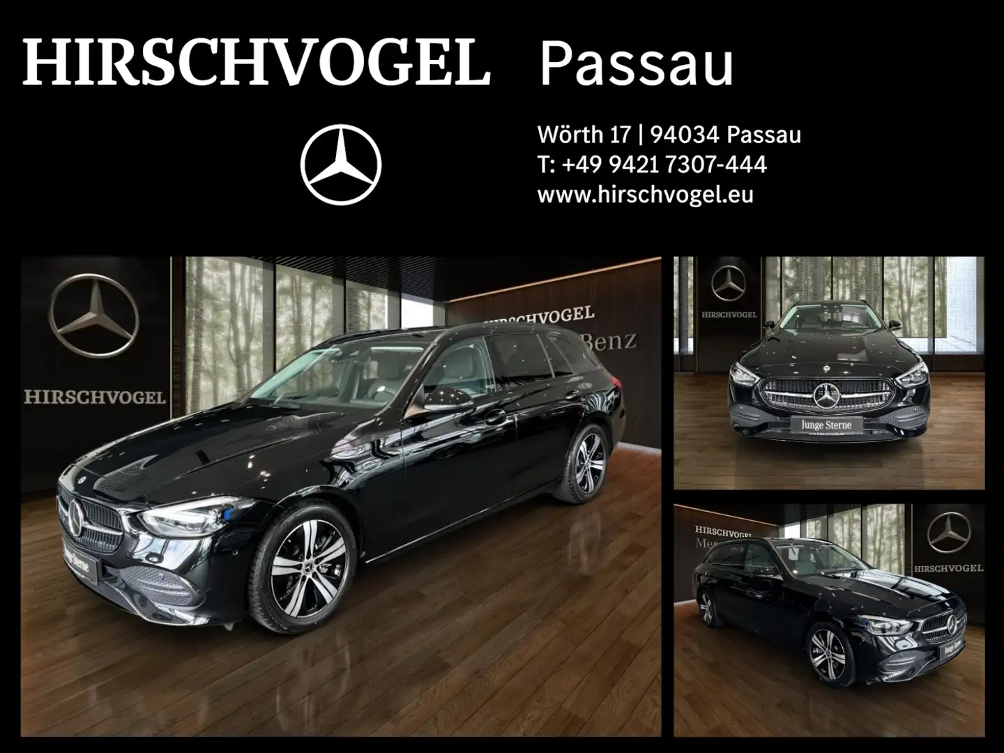Mercedes-Benz C 200 AVANTGARDE+Night+AHK+DISTRON+DIGITAL-LIGHT Schwarz - 1