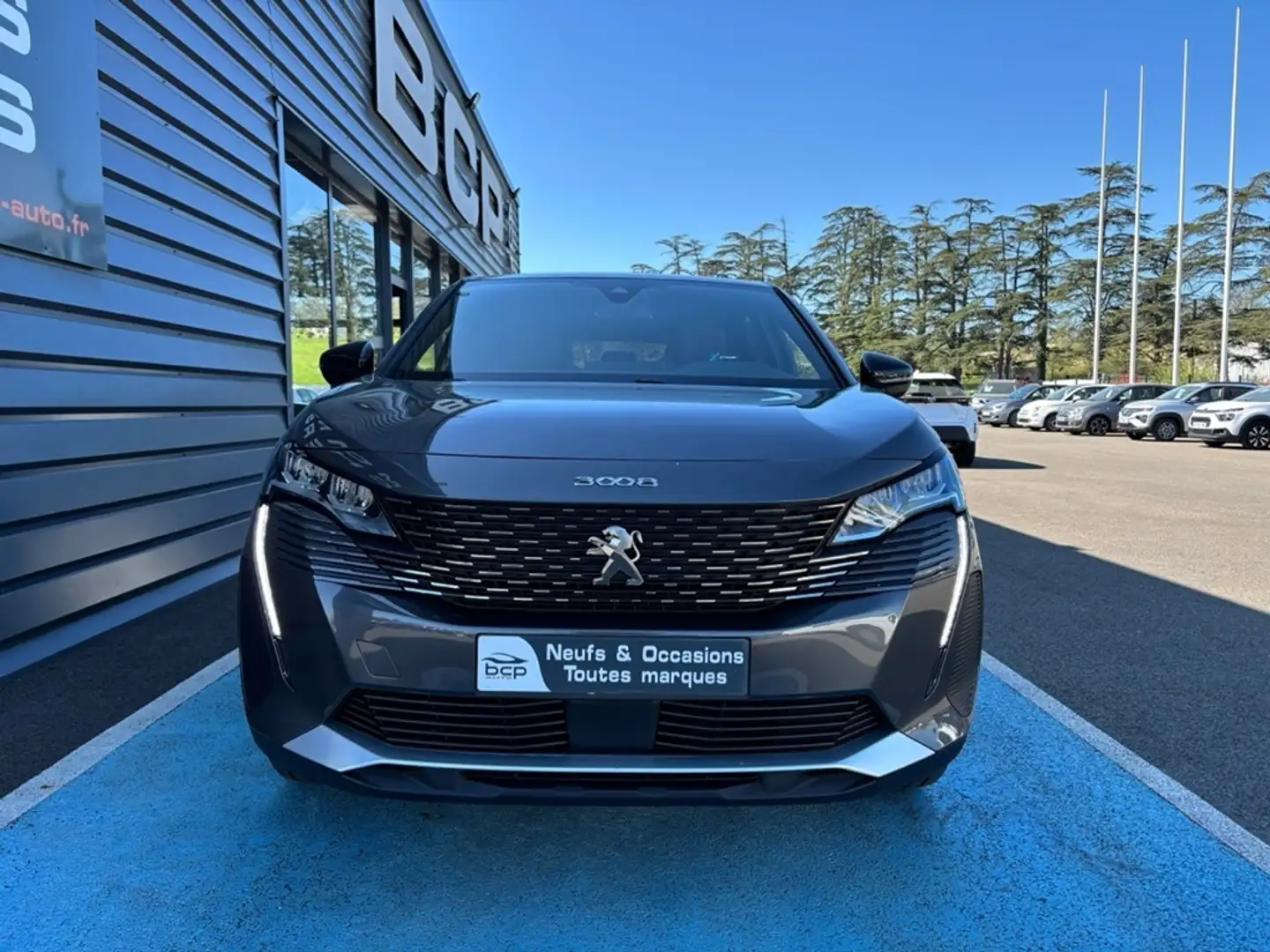 Peugeot 3008 1.5 BLUEHDI 130CH S\u0026S ALLURE PACK EAT8 Gris - 2