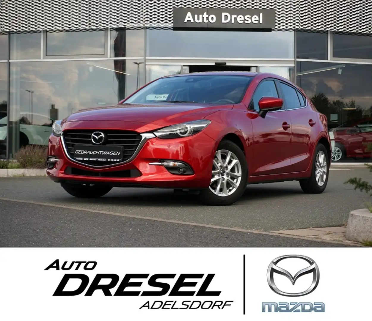 Mazda 3 5-Türer ExclusiveLine | Skyactiv-G 120 Exclusive-L Rouge - 1