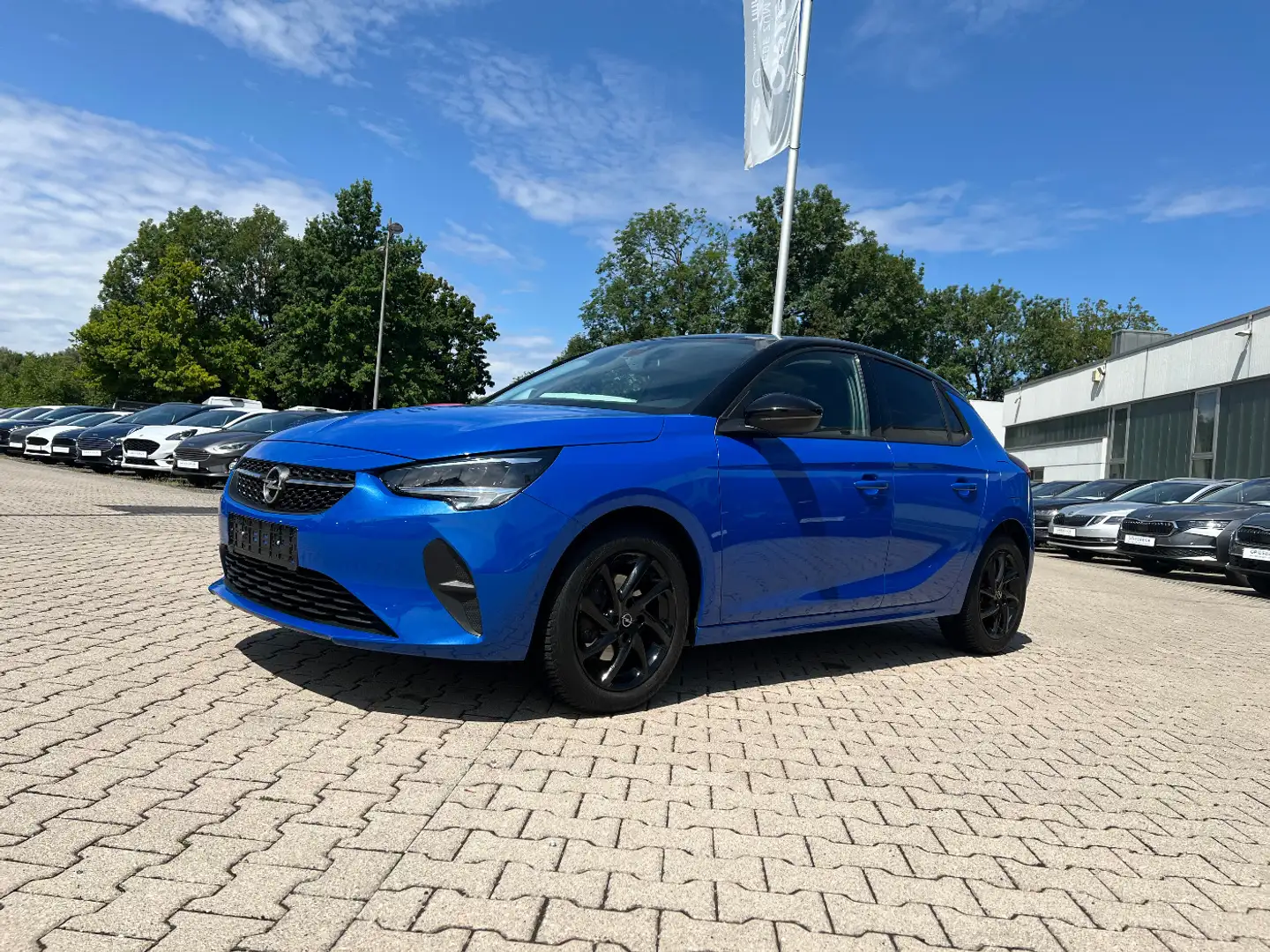 Opel Corsa F Edition 1.2 Turbo LED Navi Kamera Sitzh. Blu/Azzurro - 1