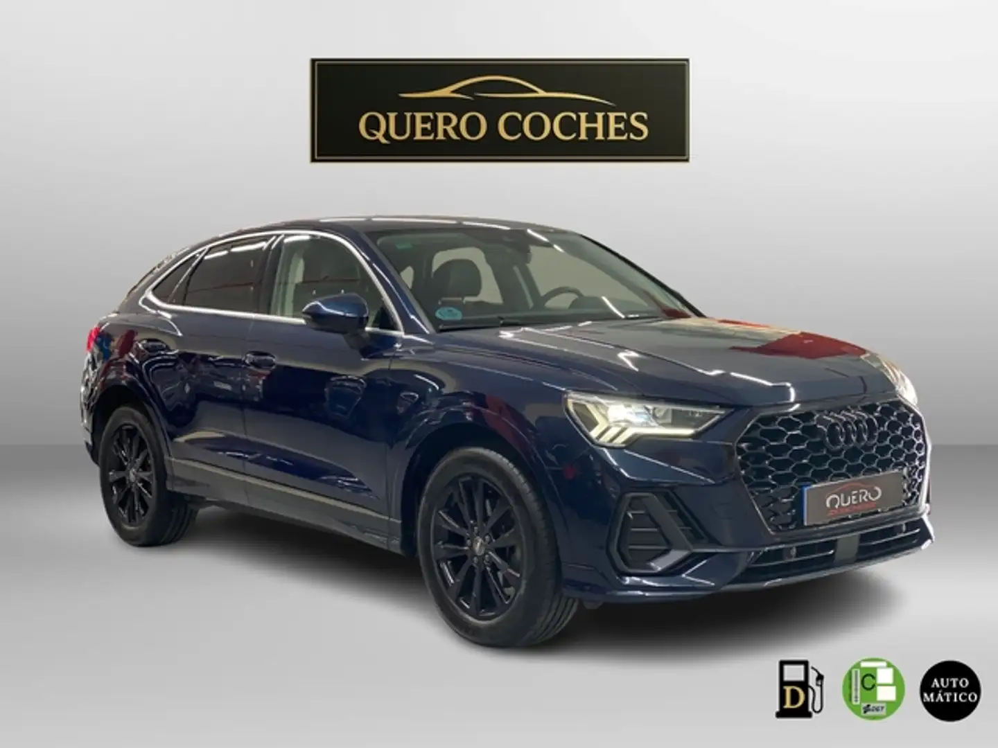 Audi Q3 Sportback 35 TDI S tronic Blau - 2
