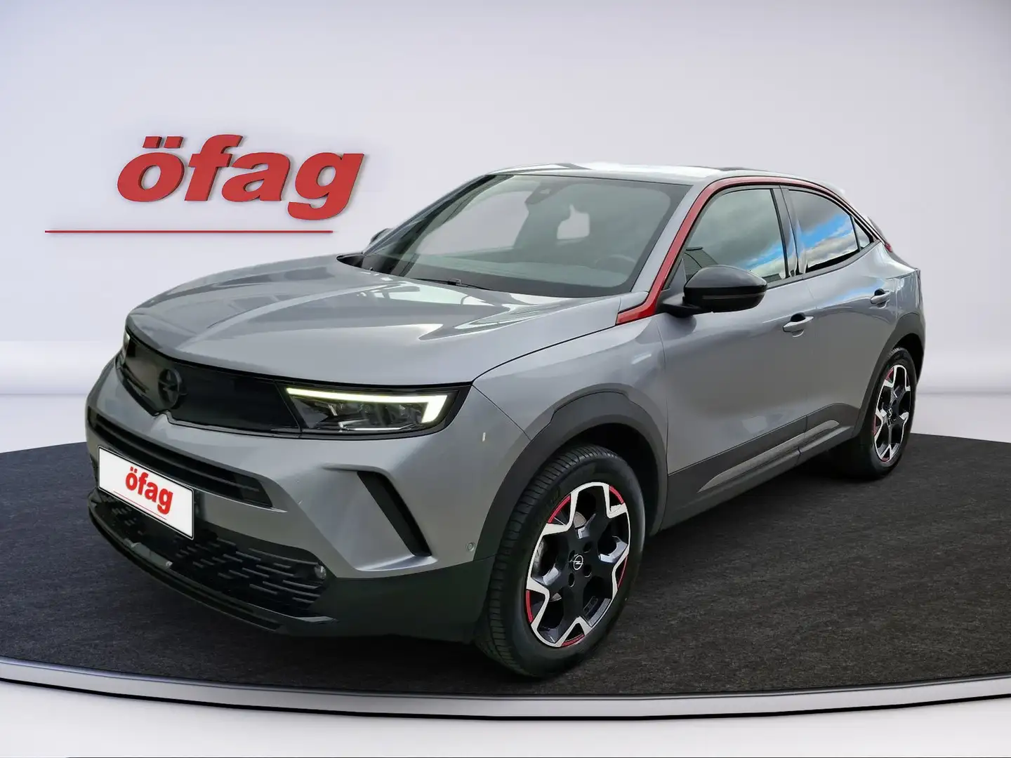 Opel Mokka 1.2 GS Line Automatik ACC+LED+Navi+SHZ+PDC Gris - 1