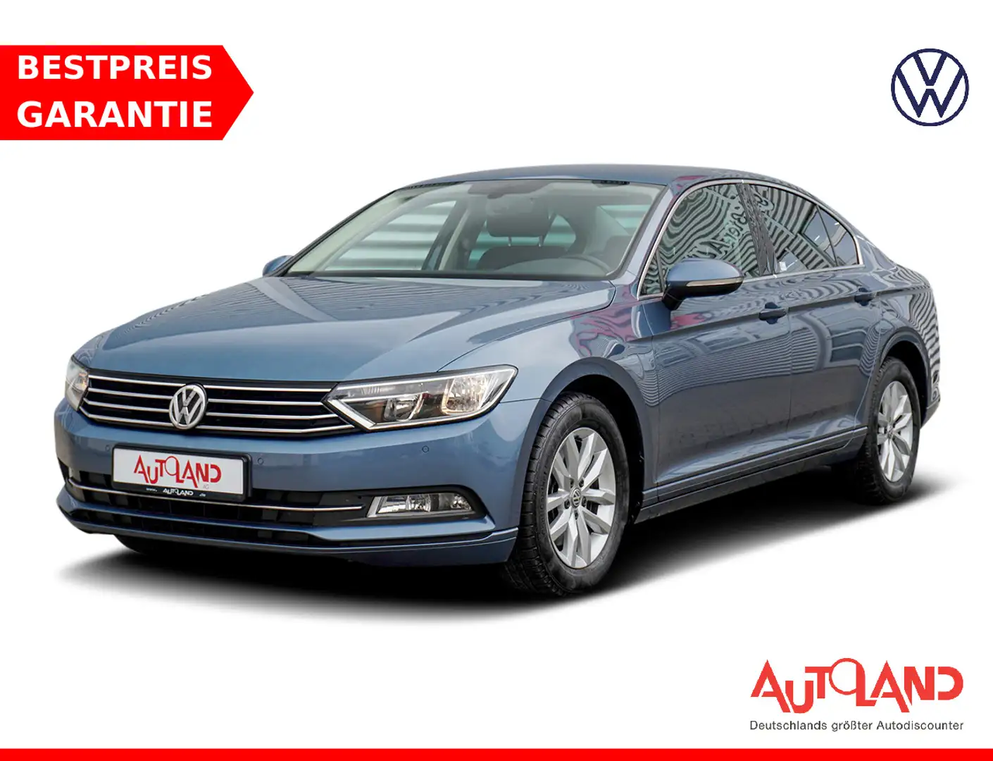 Volkswagen Passat 1.4 16V TSI Comfortline Navi ACC Tempomat Modrá - 1