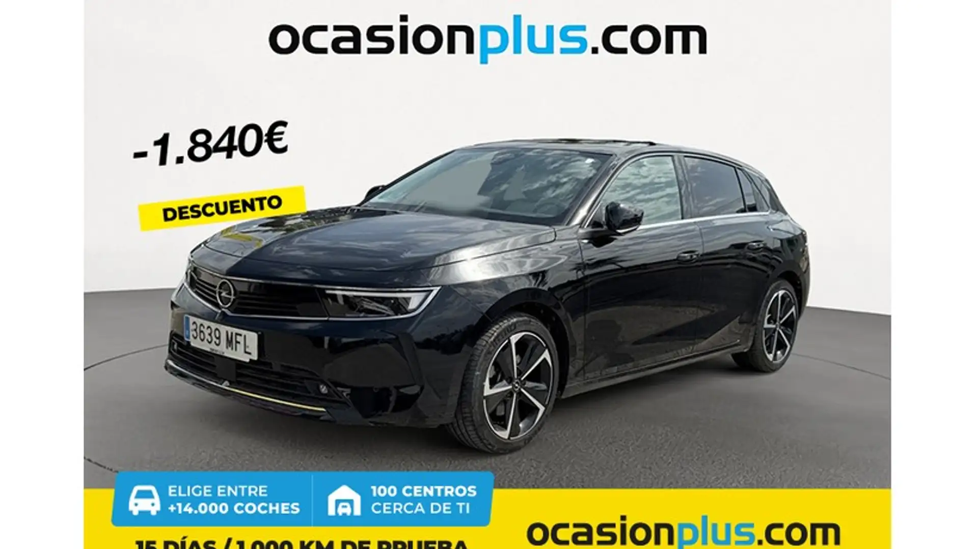 Opel Astra 1.5D DTH S/S Elegance Aut. 130 Blanc - 1