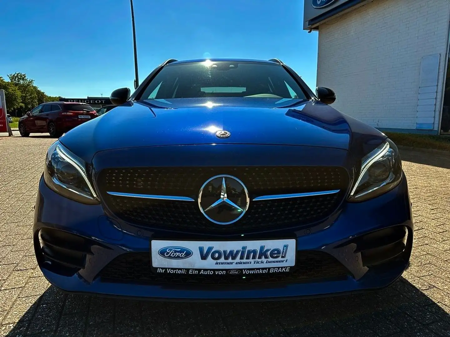 Mercedes-Benz C 300 de PHEV AMG Night Edition AHK+Distro+BEAM Bleu - 2