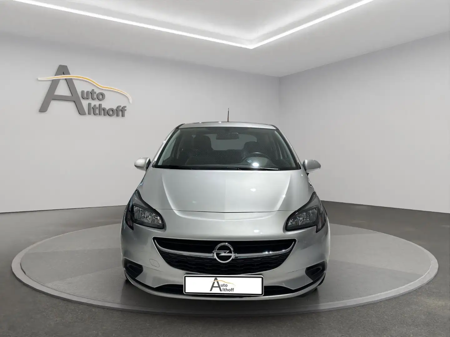 Opel Corsa 1.4 BT PARK KLIMA SHZ RDK TEMP LENKRADHZG Silber - 2