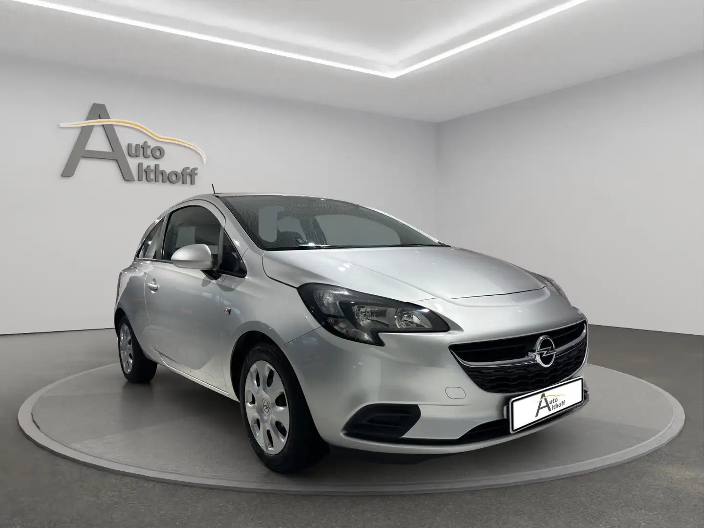 Opel Corsa 1.4 BT PARK KLIMA SHZ RDK TEMP LENKRADHZG Silber - 1