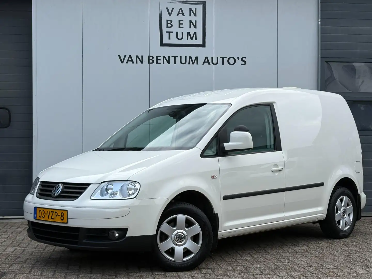Volkswagen Caddy 1.9TDI 105pk Autom. Airco Cruise MARGE Geïsoleerde Blanc - 1