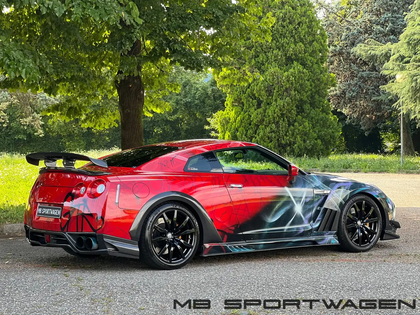 Nissan GT-R GT-R 3.8 V6 - STUPENDA ED UNICA-CARBONIO- GARANZIA Rosso - 2