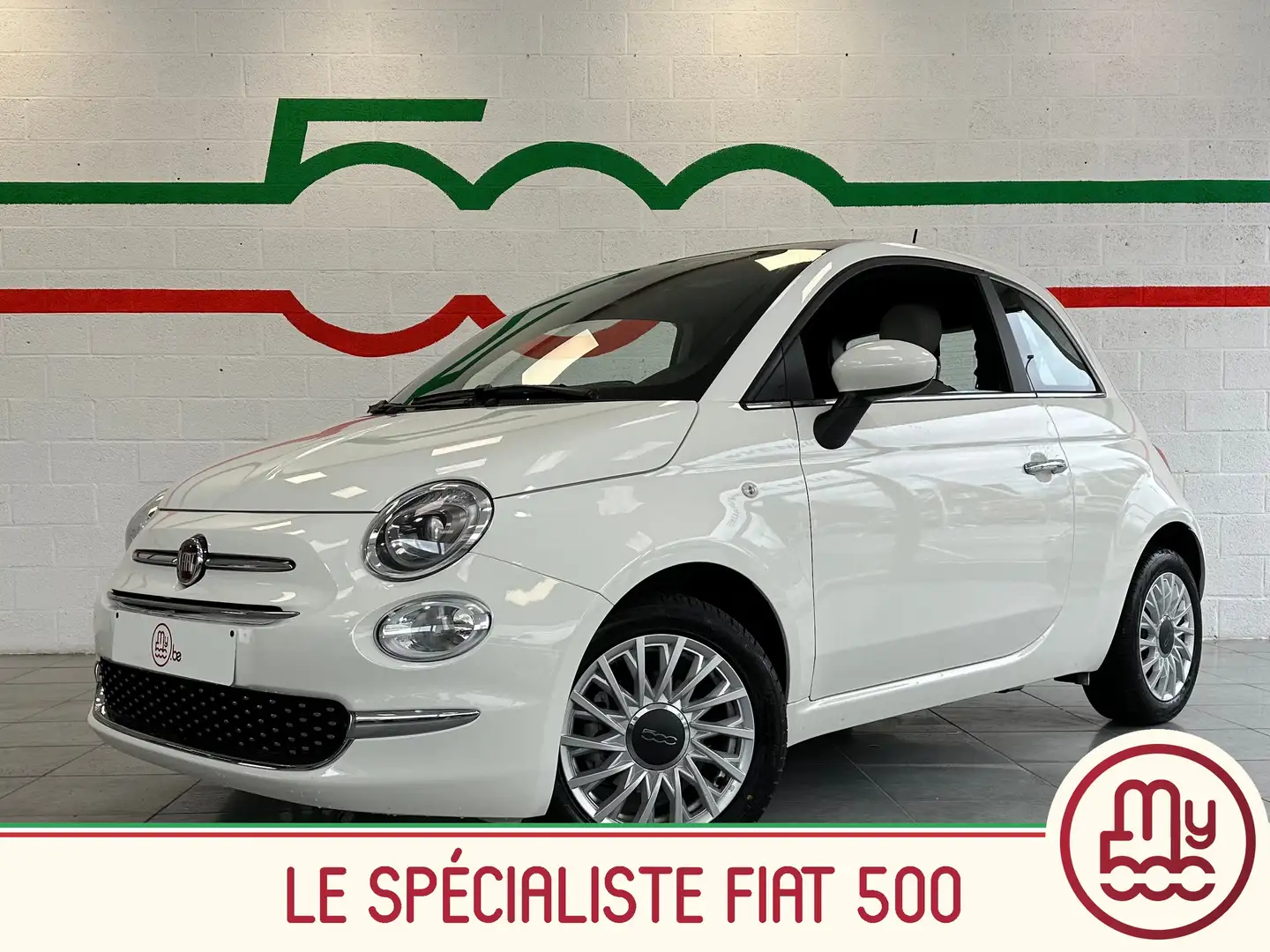 Fiat 500 1.0i MHEV Dolcevita* Carplay * Pano Blanc - 1