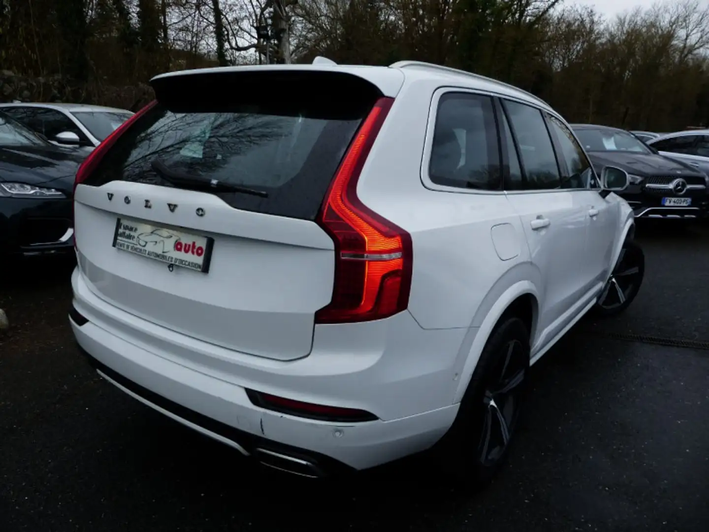 Volvo XC90 D5 AWD 225CH R-DESIGN GEARTRONIC 7 PLACES Alb - 2
