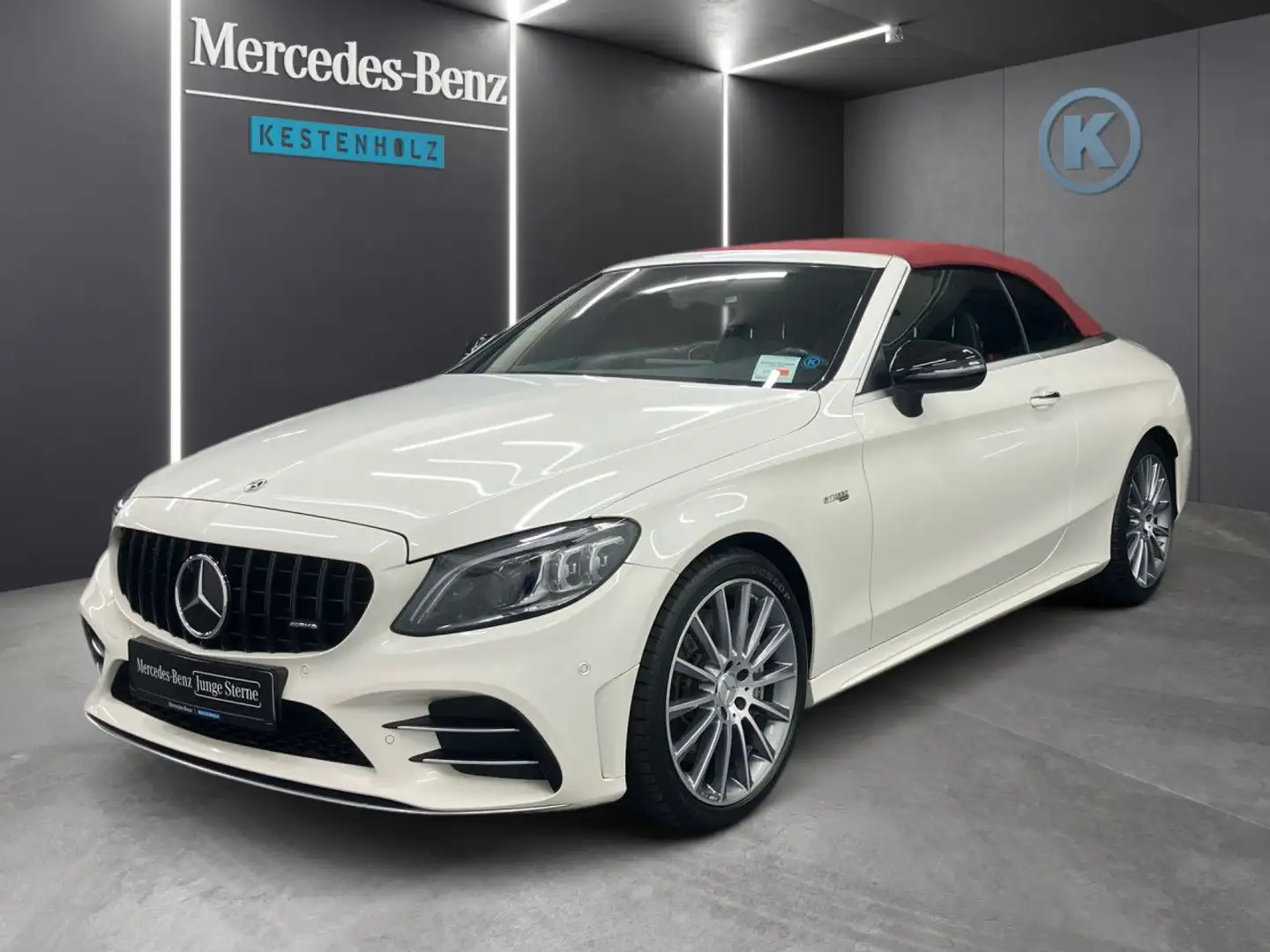 Mercedes-Benz C 43 AMG Cab. 4M Perf-Abgas Multibeam Burmester 9G Weiß - 2