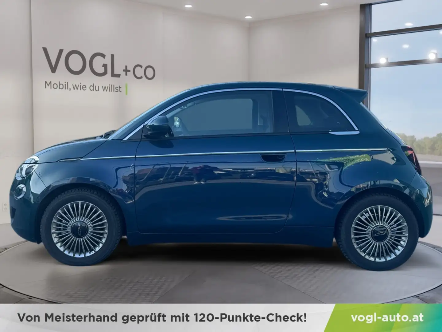 Fiat 500e Elektro 42kWh Grün - 2