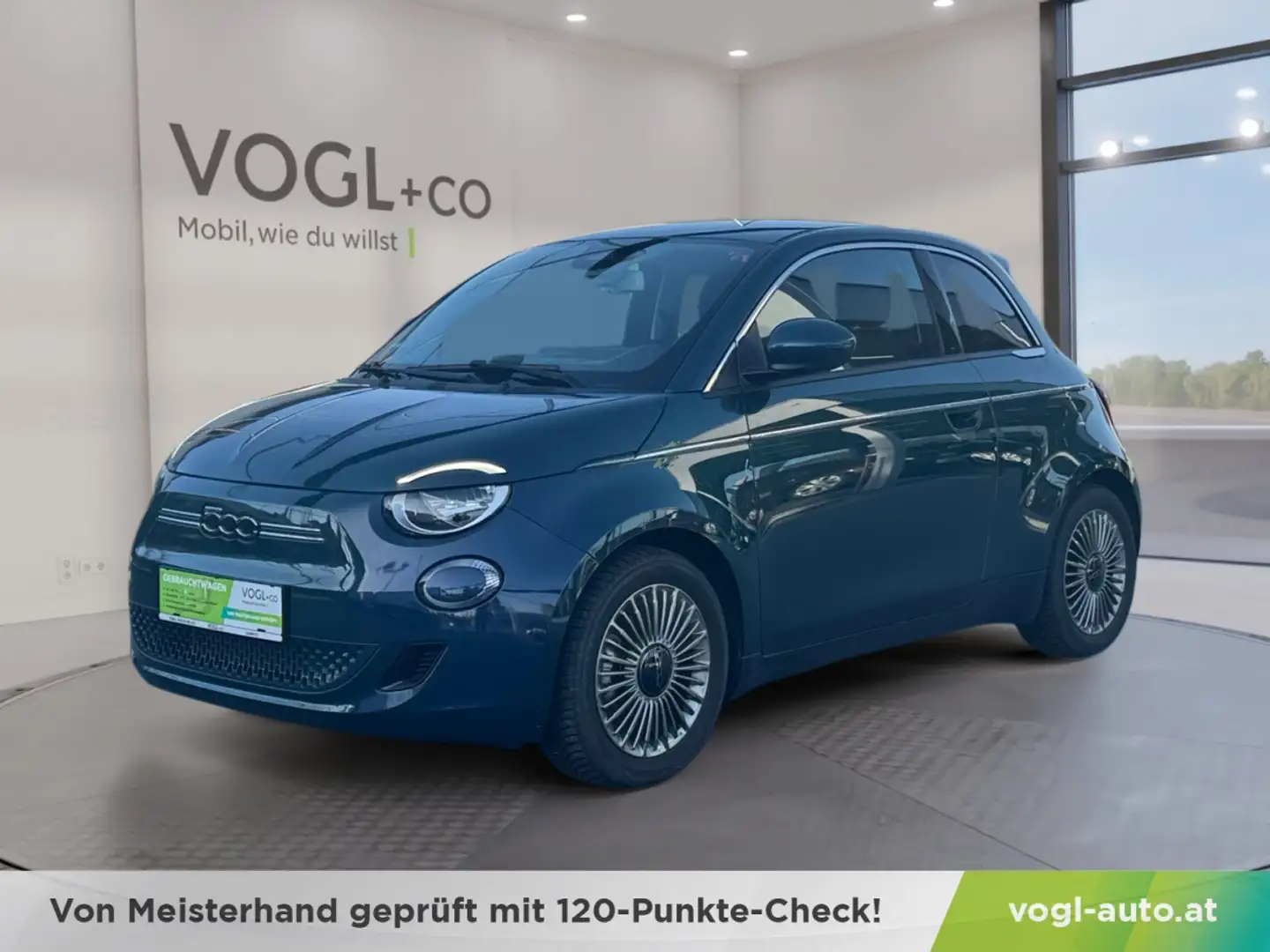 Fiat 500e Elektro 42kWh Grün - 1