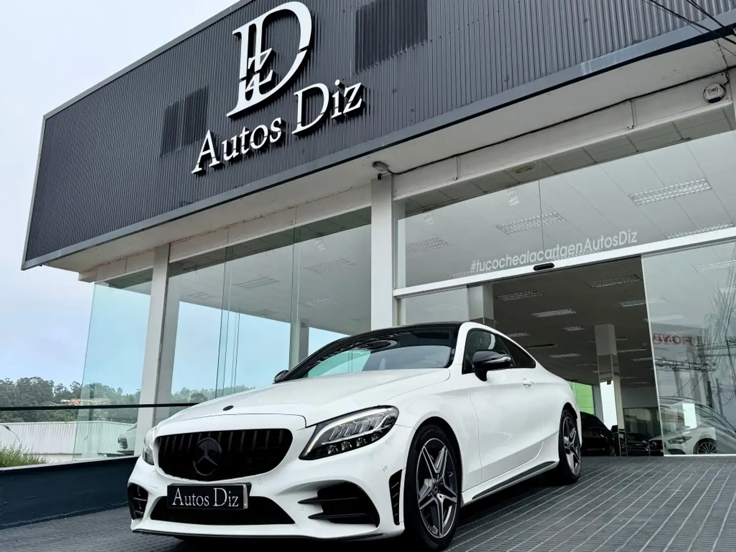 Mercedes-Benz C 220 Cabrio 220d 9G-Tronic Blanc - 1