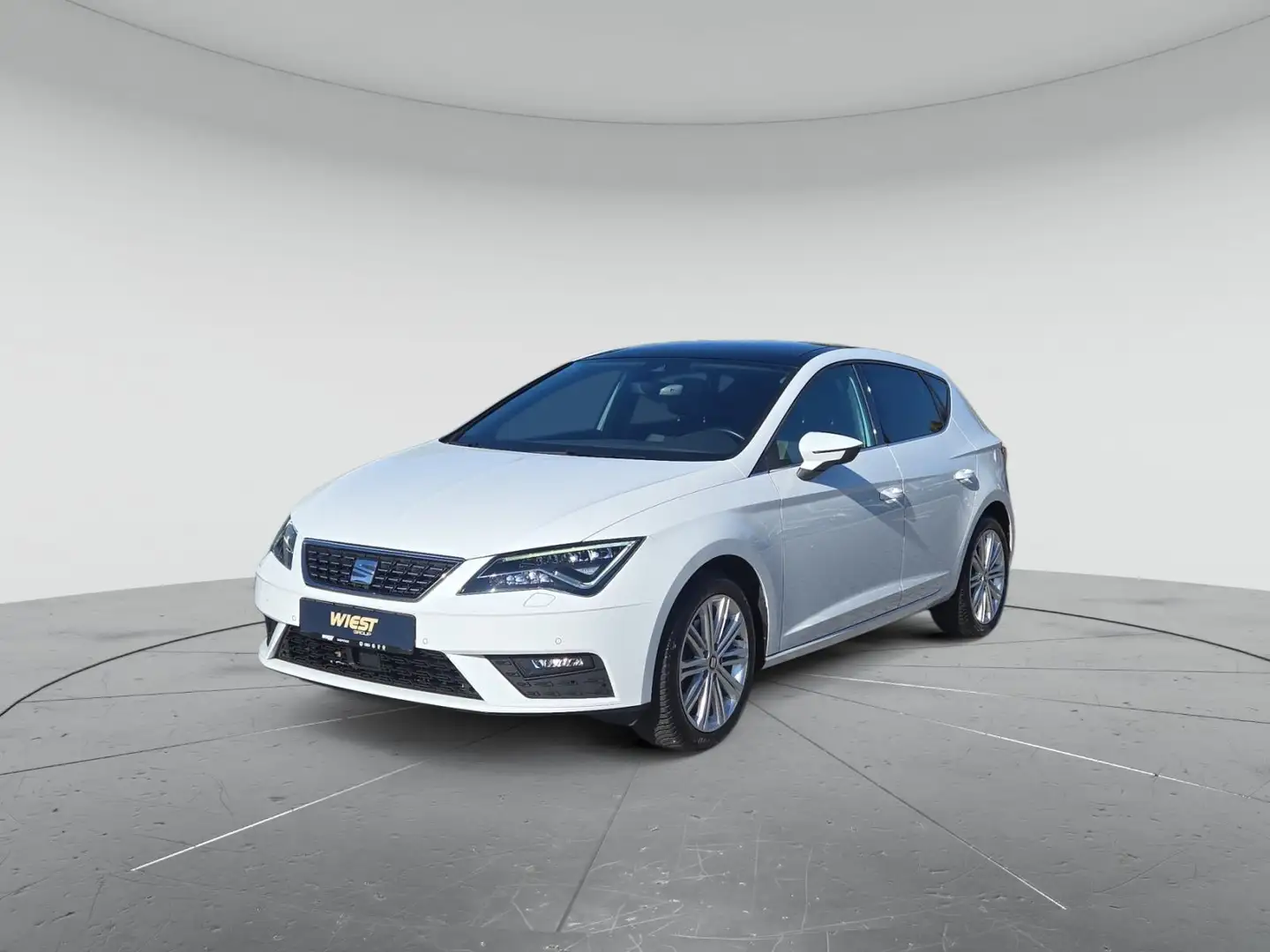 SEAT Leon Xcellence 1.5 TSI DSG, 2xPDC/LED/NAVI/SHZ Weiß - 2