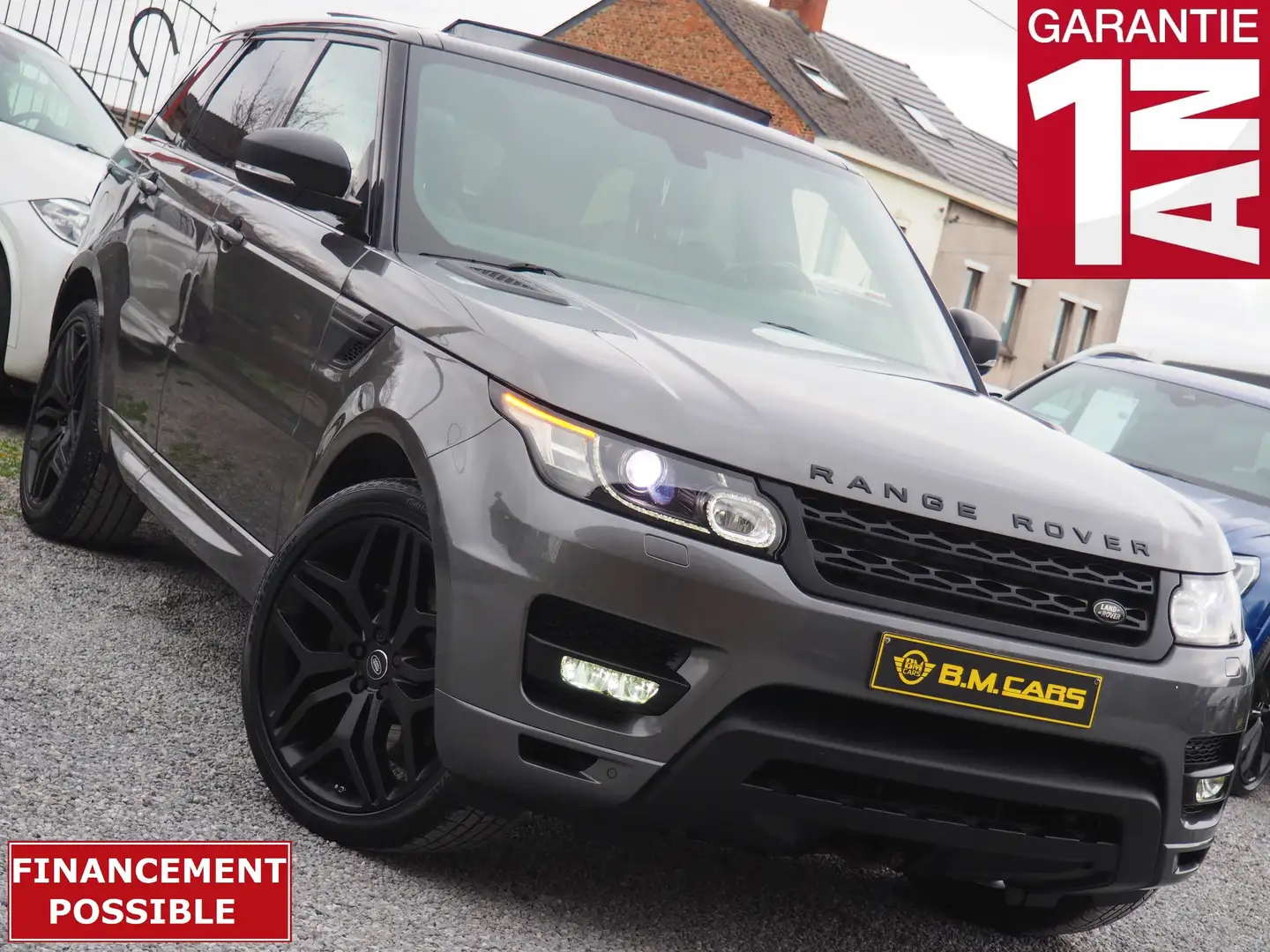 Land Rover Range Rover Sport 3.0D HSE✅DYNAMIC✅TVA21%-CUIR-PANO-XENON-CLIM Grijs - 1