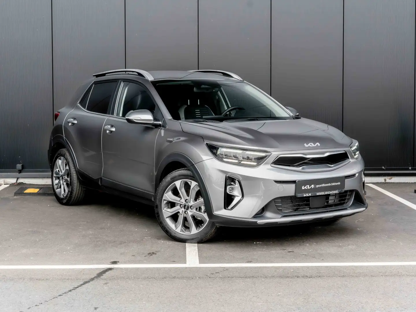 Kia Stonic 1.0T Automaat | Style | Navi | Camera | Carplay | Gris - 1