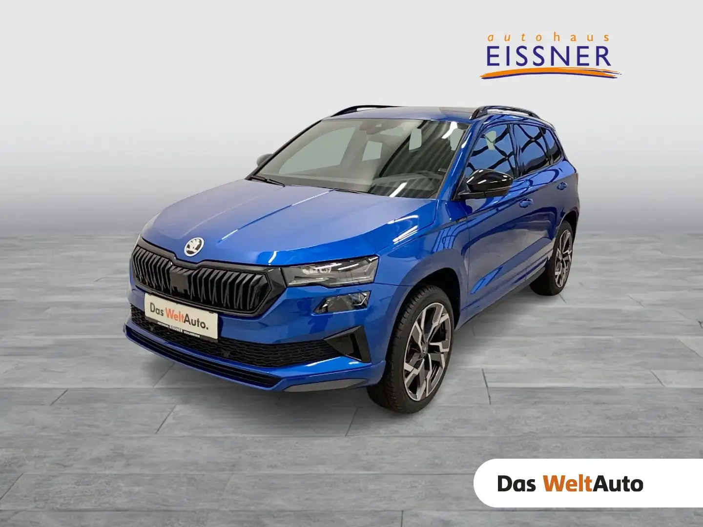 Skoda Karoq 4x4 Sportline TDI DSG Blau - 1