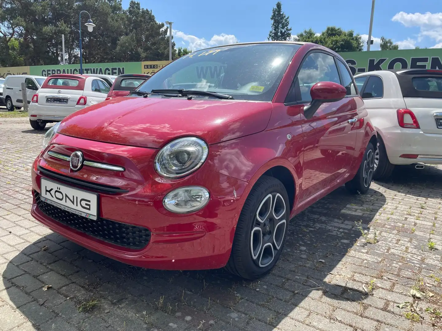 Fiat 500 1.0 GSE Hybrid DOLCEVITA Rot - 1