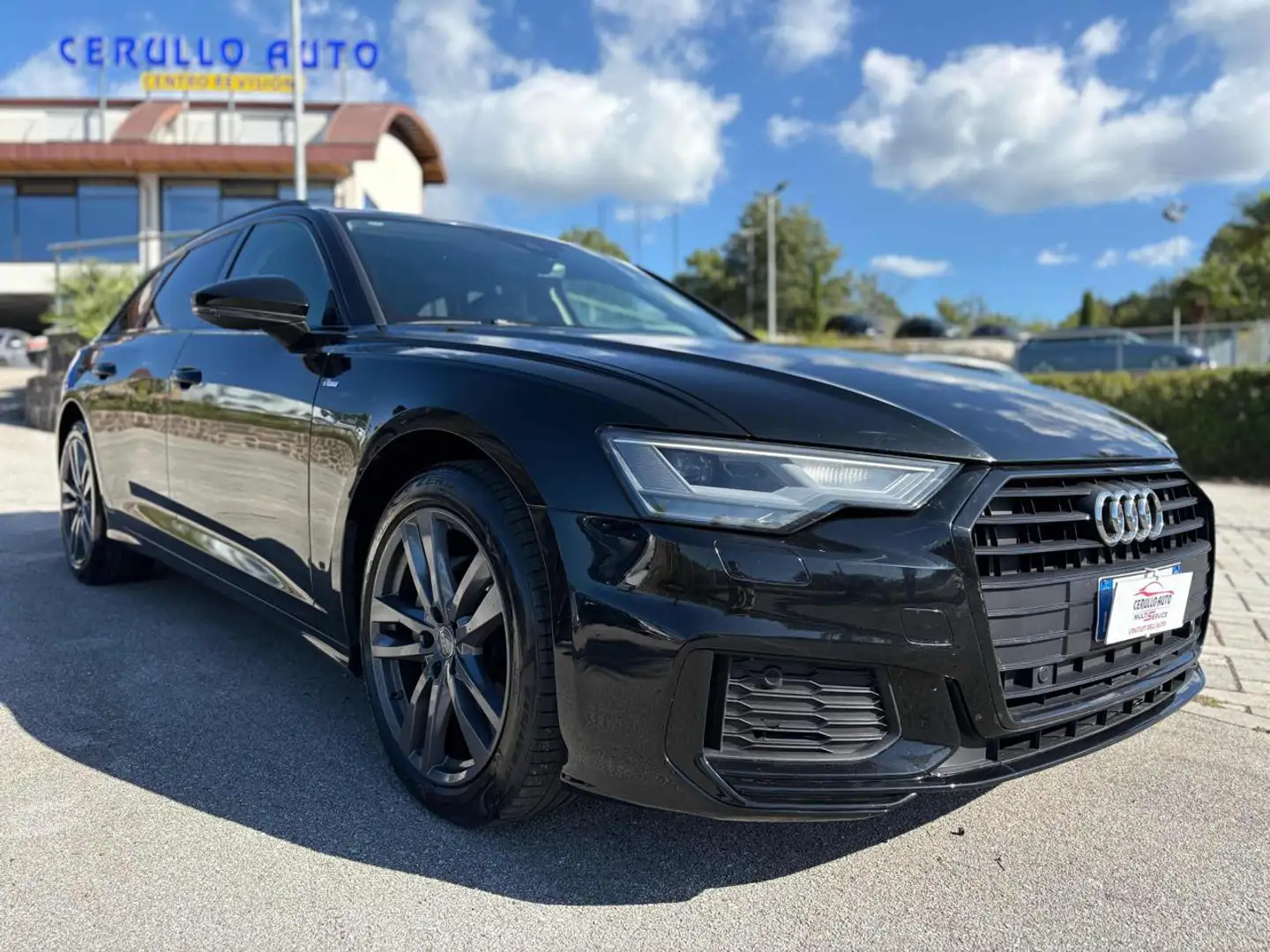 Audi A6 Avant 40 2.0 TDI S tronic S-LINE Nero - 2