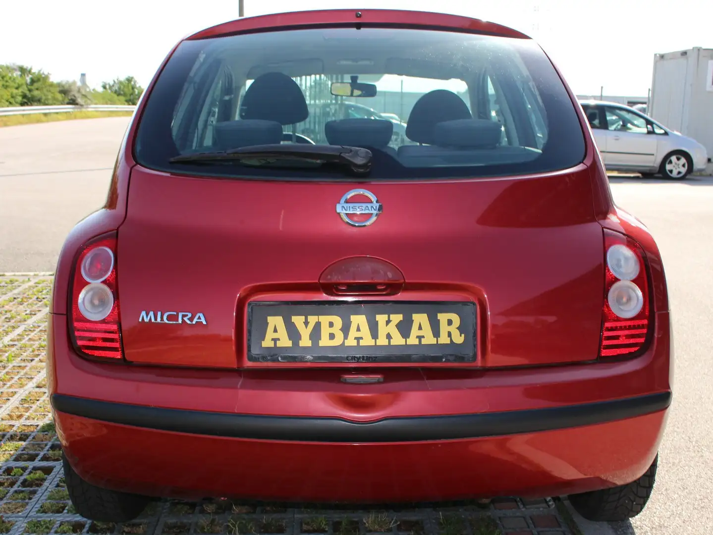 Nissan Micra 1,2 16V visia plus Rouge - 2