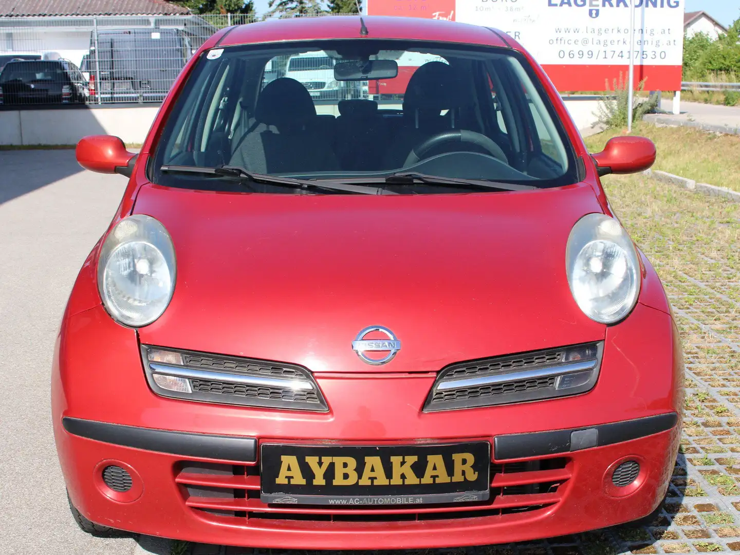Nissan Micra 1,2 16V visia plus Rouge - 1