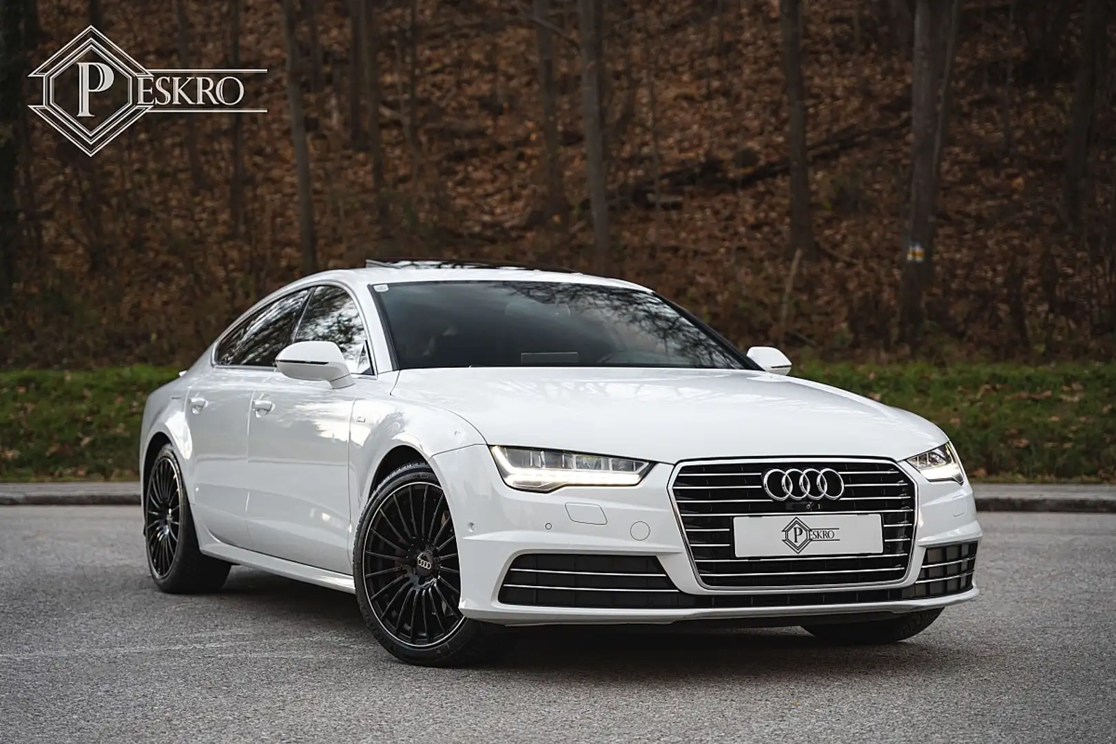 Audi A7 Sportback 3,0 TDI S-tronic Weiß - 1
