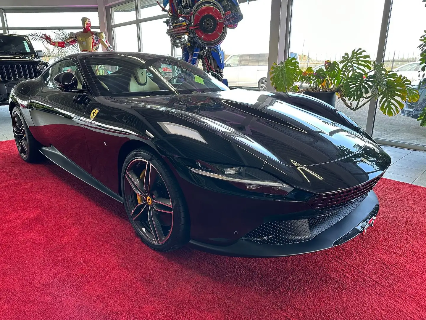 Ferrari Roma 3.9 T V8*DCT*Black*Carbon*Beif.-Display*20" Schwarz - 2