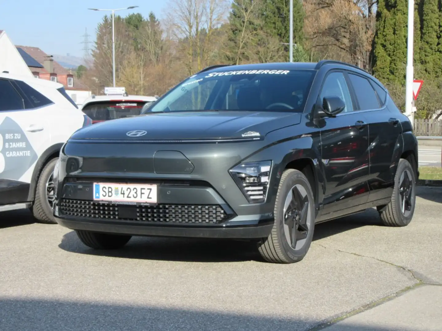 Hyundai KONA Elektro GO 64,8 kWh Grün - 1