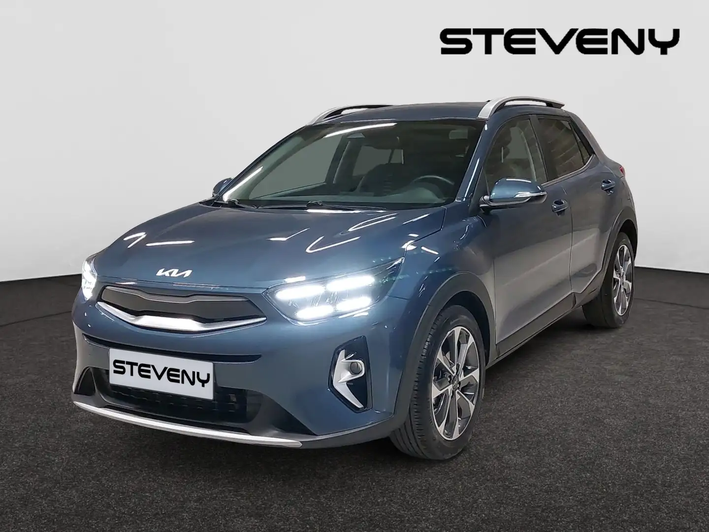 Kia Stonic INSPIRE PLUS 1.0 T ISG 100CV *DEMO*GPS*MI CUIR* Gris - 1