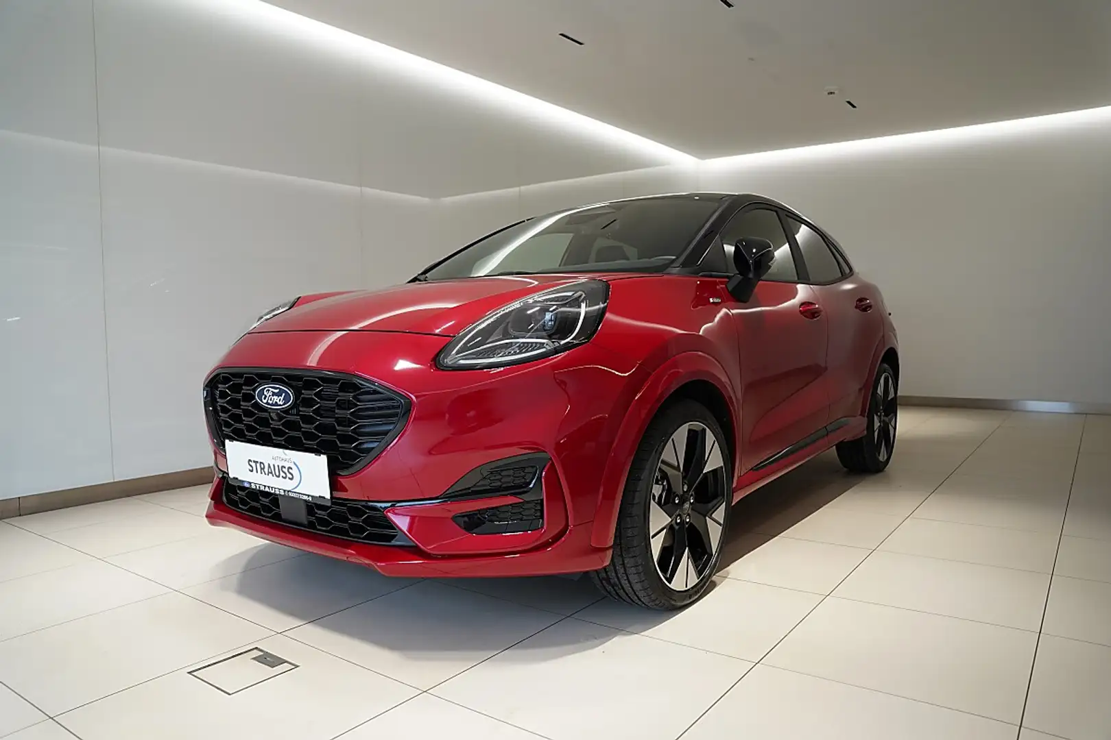 Ford Puma 1,0 EcoBoost MHEV ST-Line Aut. Rot - 2