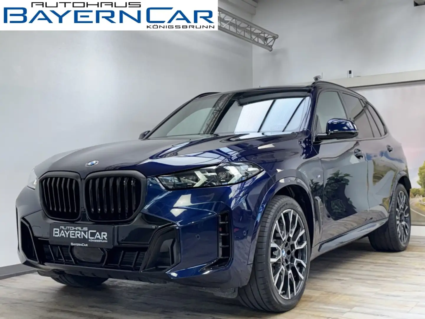 BMW X5 xDrive40i M Sport Pro Luftfeder AHK ACC 360° Blau - 1