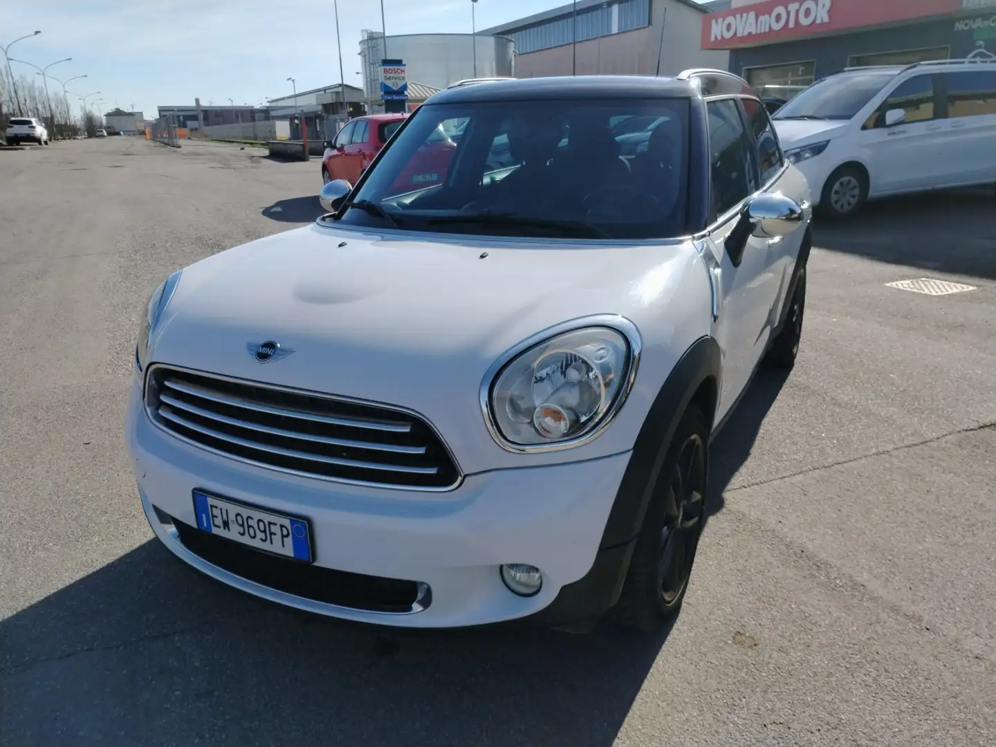 MINI Cooper D Countryman Mini Countryman R60 2.0 auto Blanc - 1