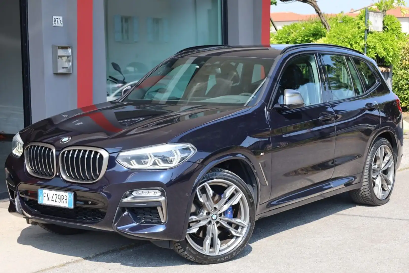 BMW X3 M xDriveM40i 361CV 21" Camera 360 Head-Up NaviPRO HK Nero - 1