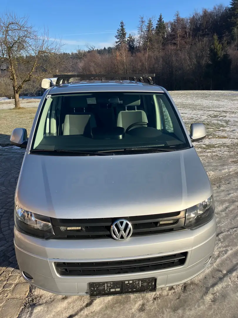 Volkswagen T5 Kombi Kombi Entry LR 2,0 TDI BMT D-PF Entry Silber - 1