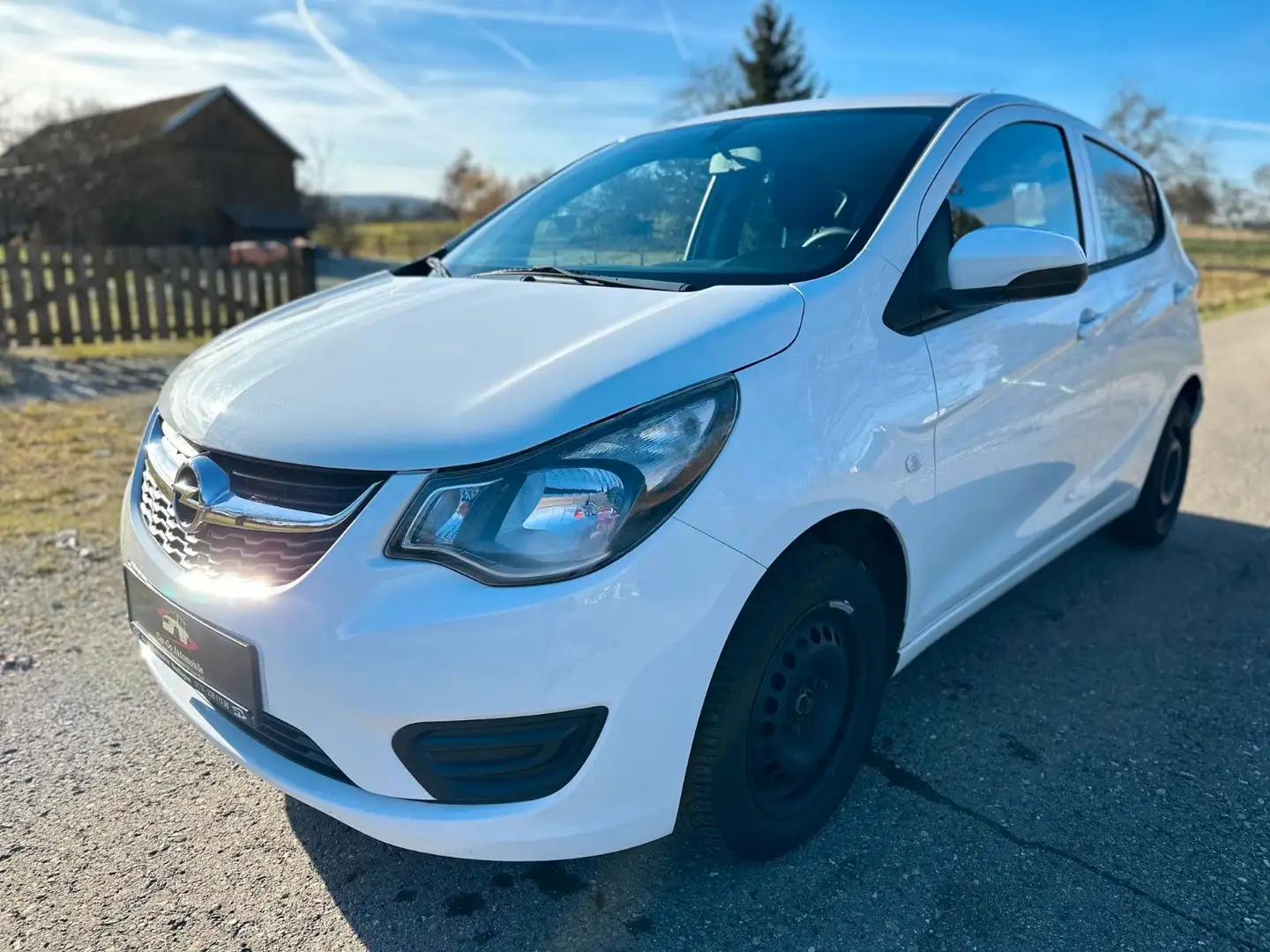 Opel Karl *1.Hd*AC*Temp*City*Allwetter*BT*SH gepflegt* Wit - 2