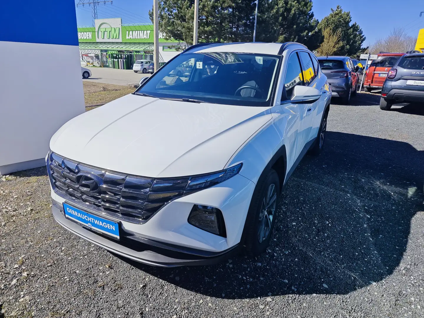 Hyundai TUCSON Trend Hybrid 2WD Weiß - 1