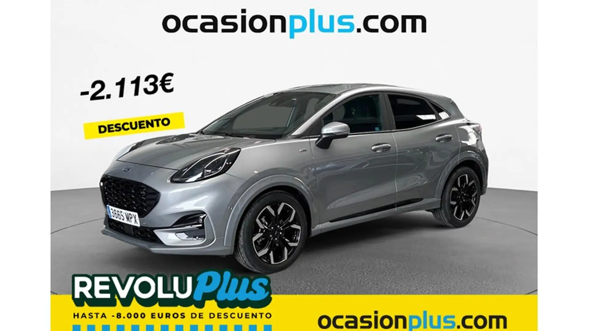 Ford Puma 1.0 EcoBoost MHEV ST-Line X Aut. 155 Plateado - 1
