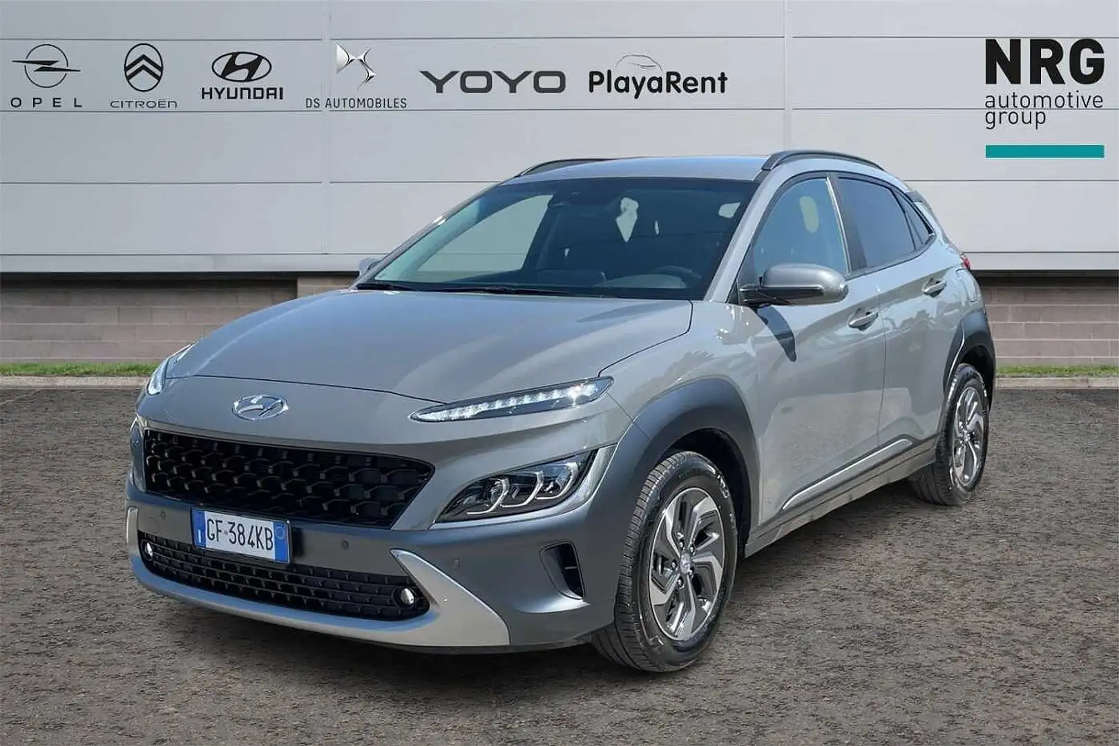 Hyundai KONA 1ªs. HEV 1.6 DCT XLine Gris - 1