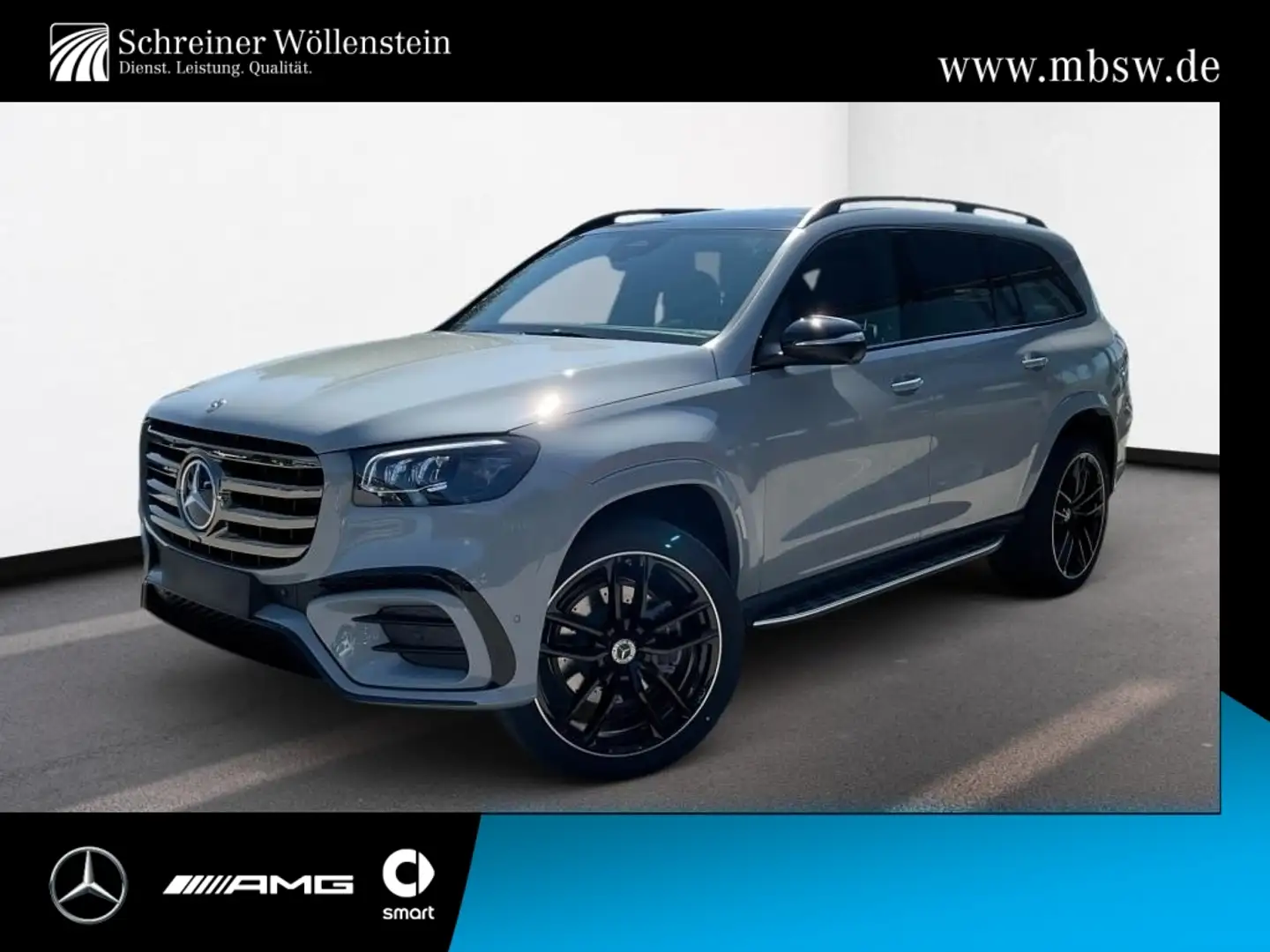 Mercedes-Benz GLS 450 d 4m AMG*Night*AHK*Pano*Mbeam*Burmester* Grau - 1