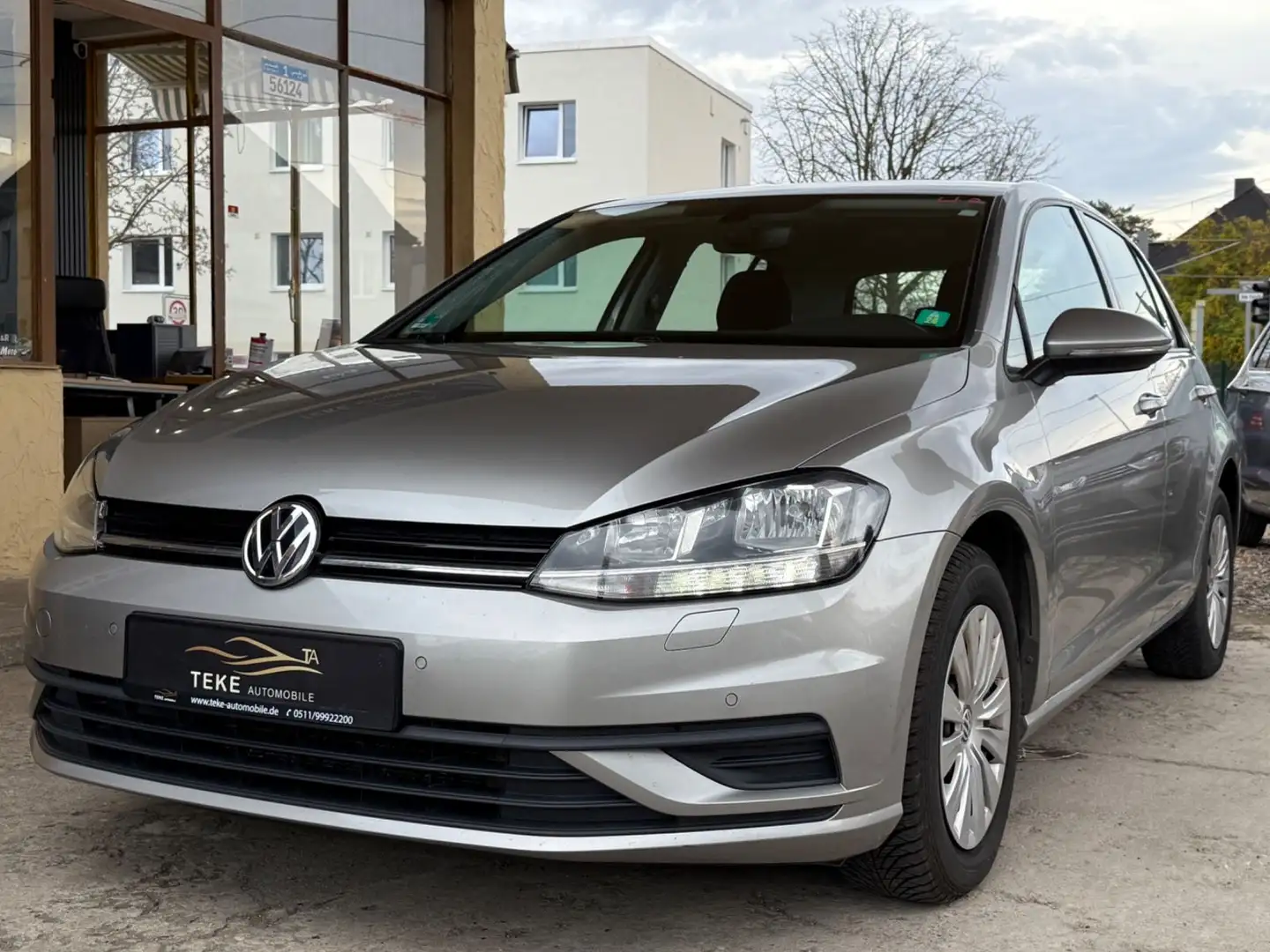 Volkswagen Golf VII Bluemotion Pdc|Klimaaut.|CarPlay|Euro6 Argent - 2