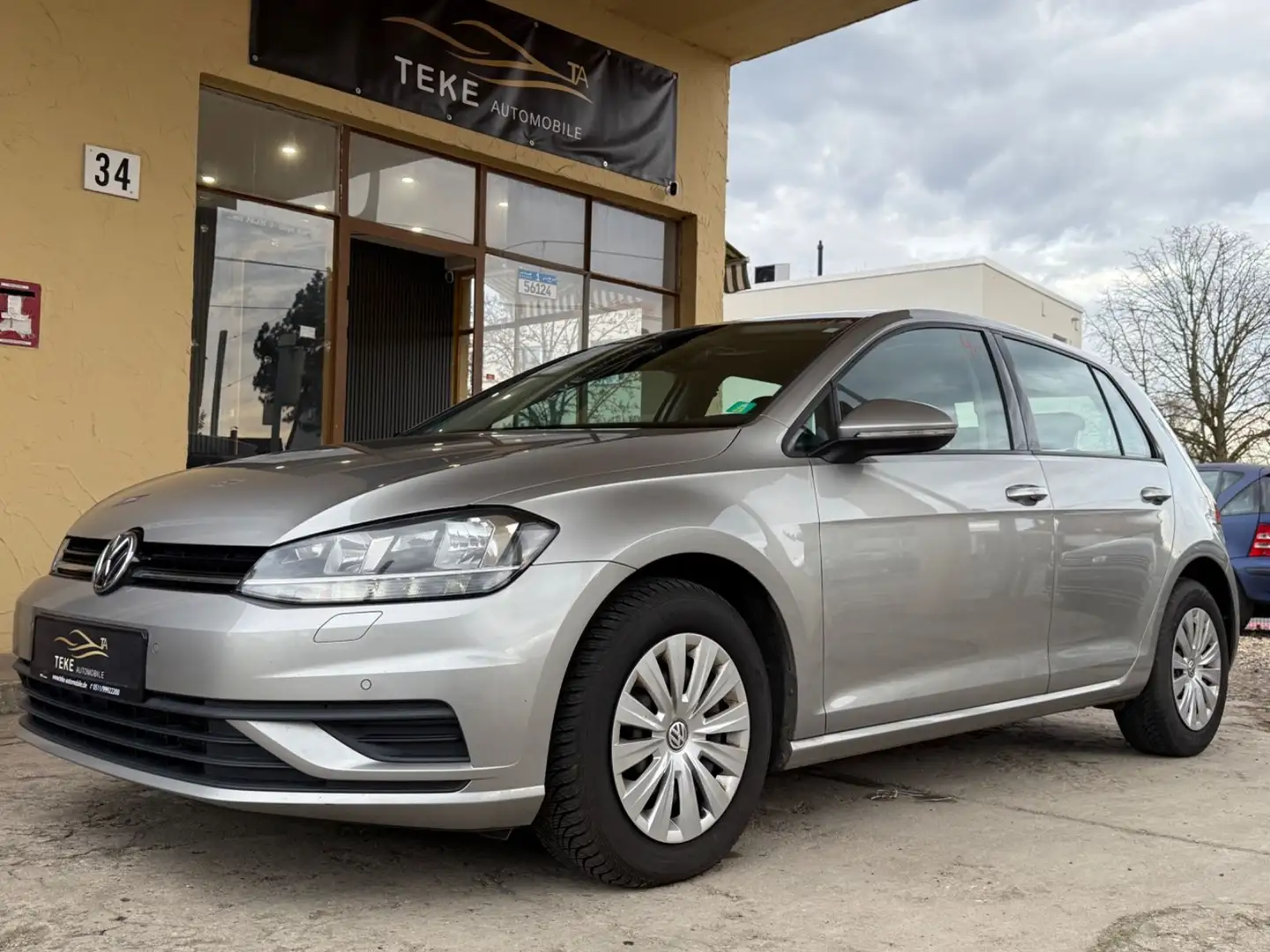 Volkswagen Golf VII Bluemotion Pdc|Klimaaut.|CarPlay|Euro6 Argent - 1