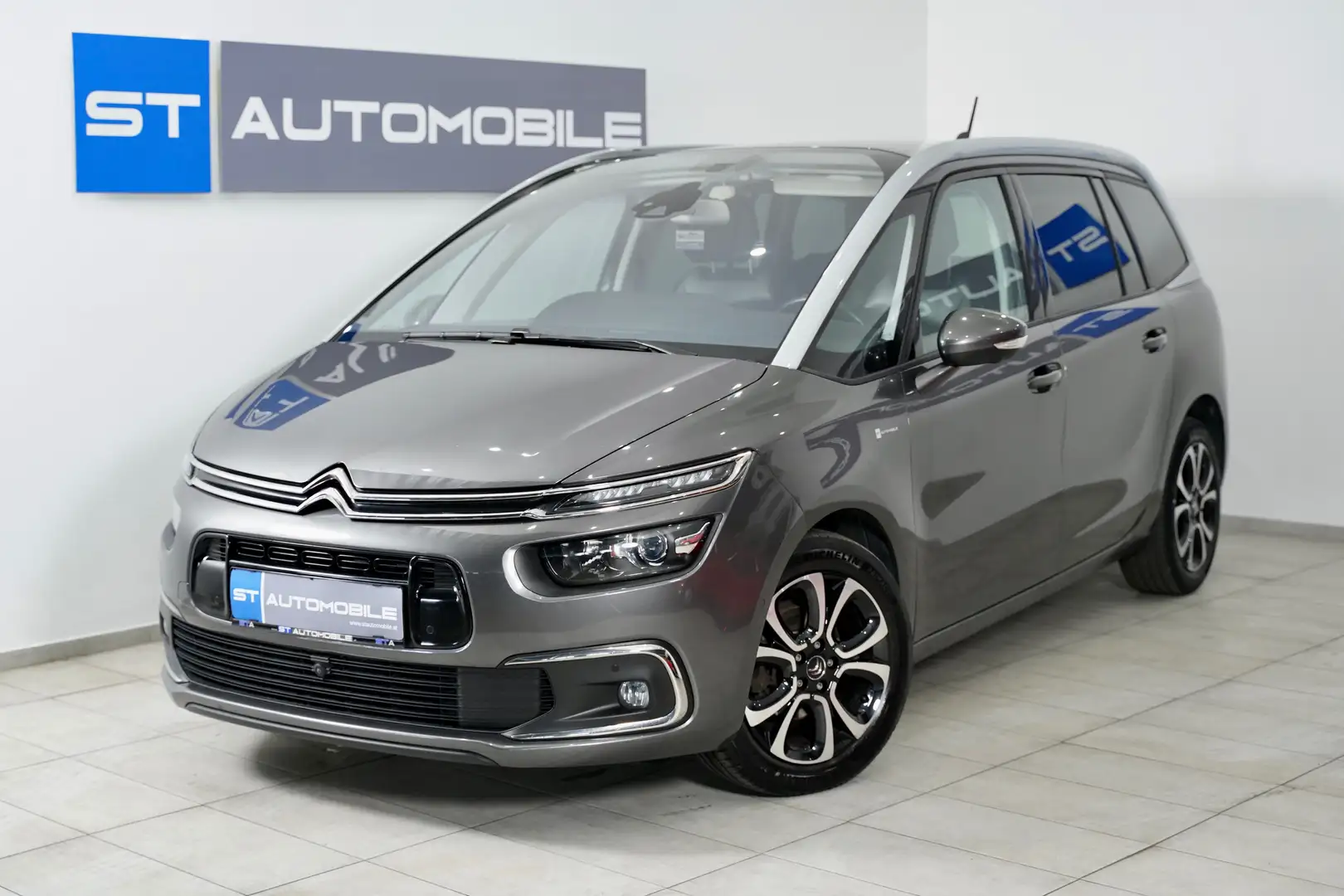Citroen Grand C4 SpaceTourer Shine  // 1.BESITZ // 7-SITZER // NAVI // SHZ // Grau - 1