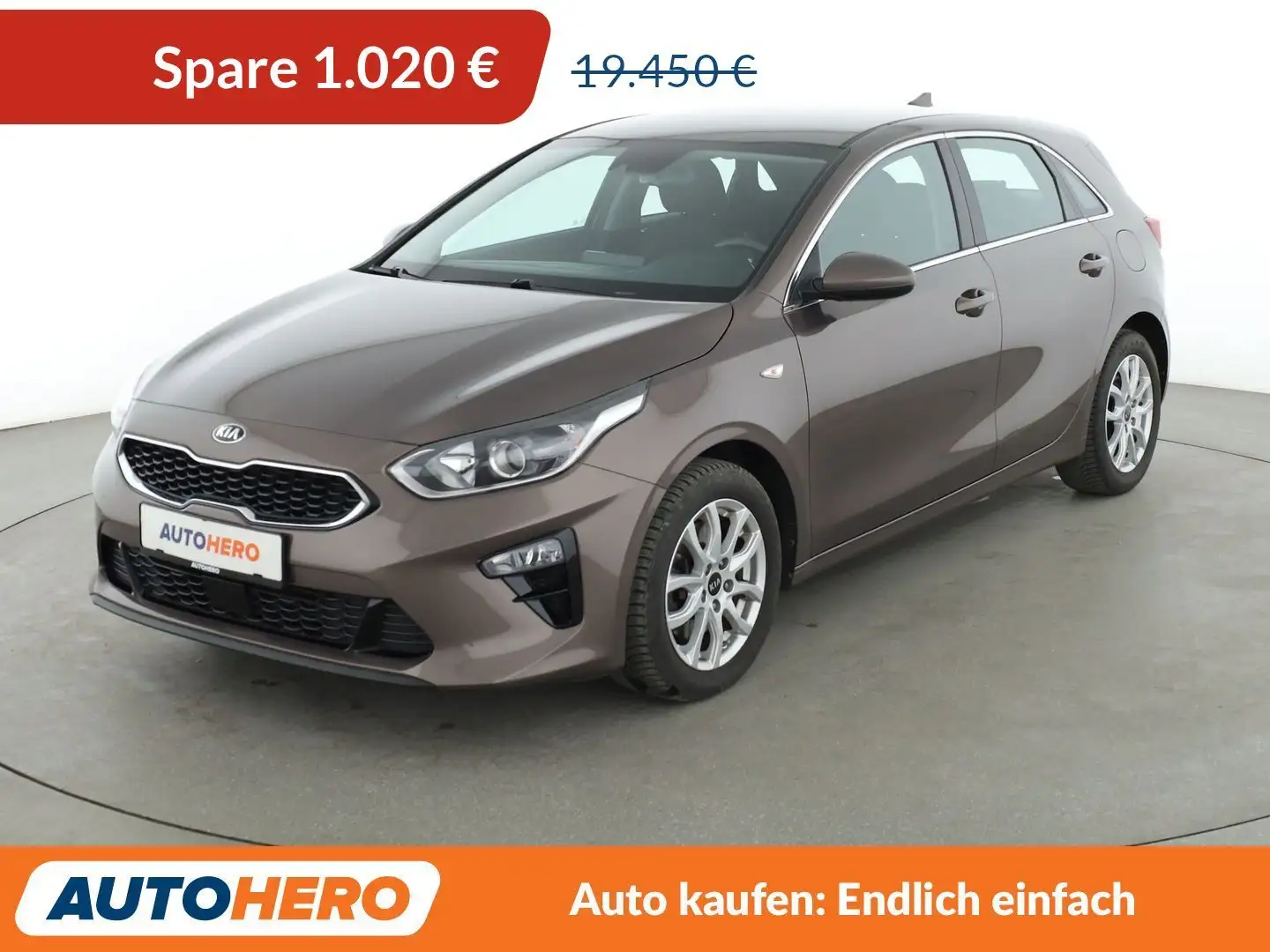 Kia Ceed / cee'd 1.6 CRDi Vision Aut.*NAVI*CAM*ACC*SHZ*LHZ*ALU* Braun - 1