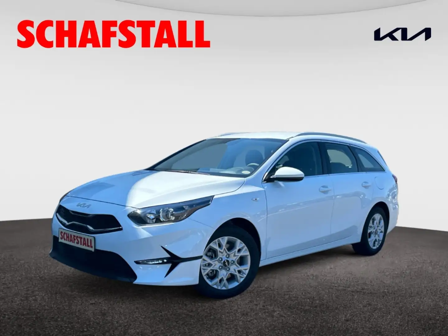 Kia Ceed SW / cee'd SW 1.5T DCT7 VIS KOMF+ inkl. AHK *SOFORT* Blanco - 1