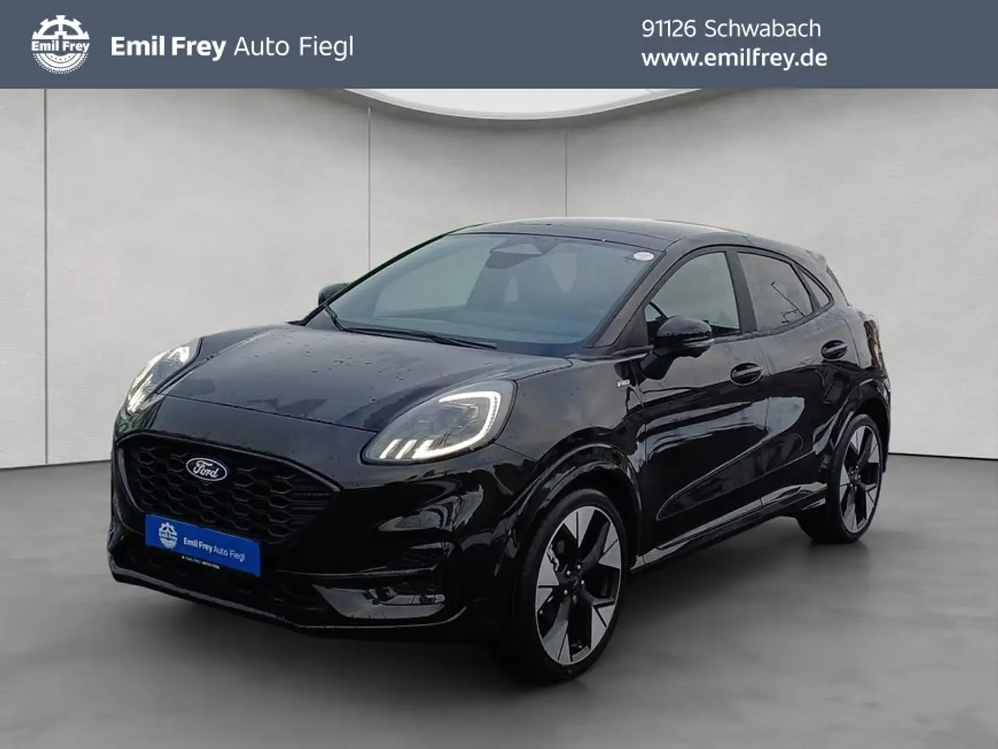 Ford Puma ST-LINE X 1.0 EcoBoost Hybrid Aut. 114 kW, 5- Schwarz - 1