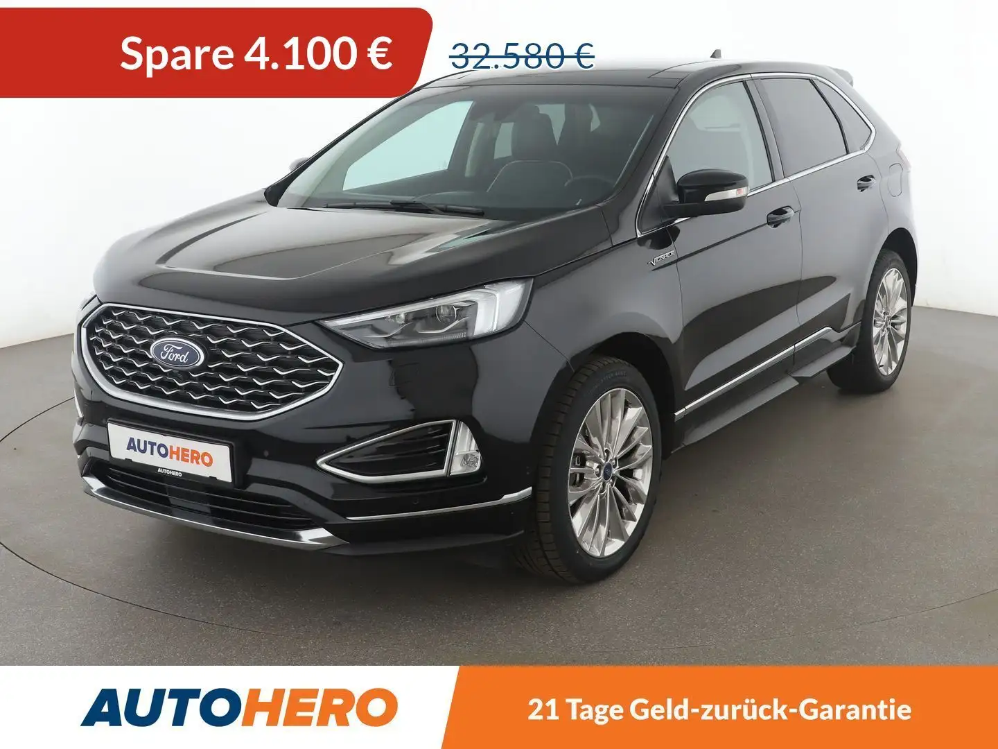 Ford Edge 2.0 TDCi EcoBlue Vignale 4x4 *SHZ*PANO*ACC*ALU* Negro - 1