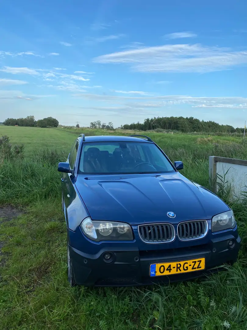 BMW X3 2.0d Blauw - 2