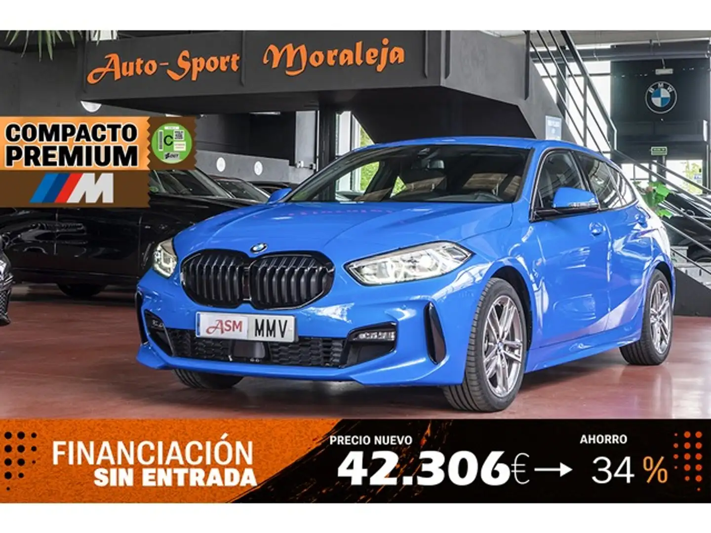 BMW 116 116d Azul - 1